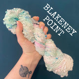 Blakeney Point - Hand dyed SLUB 4ply/sock yarn 100g/400m superwash merino, nylon blend