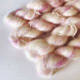 Cromer Pier  - Hand dyed - lace weight yarn - 50g/420m - kid mohair - silk