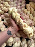 Cromer Pier  - Hand dyed - lace weight yarn - 50g/420m - kid mohair - silk