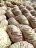 Cromer Pier - Hand dyed SLUB 4ply/sock yarn 100g/400m superwash merino, nylon blend