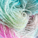 Surf's Up - Hand Dyed - Boucle Double Knit Weight Yarn - superwash merino - 100g/220m