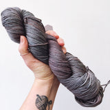 Coral Rock - Hand dyed DK yarn 100g/225M superwash merino
