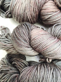 Coral Rock - Hand dyed DK yarn 100g/225M superwash merino