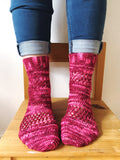 Crochet Pattern - Eudialyte Socks