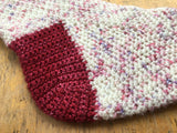 Crochet Pattern - Sweetheart Socks