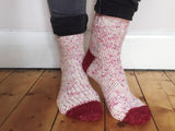 Crochet Pattern - Sweetheart Socks