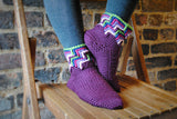 Crochet Pattern - Rainbow Slipper Socks