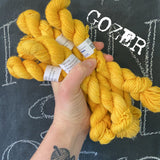 10g DK MINIS - Hand dyed double knit yarn 10g/22m superwash merino, nylon blend