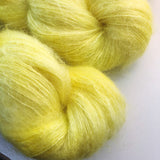 Echinocactus - Hand dyed - lace weight yarn - 50g/420m - kid mohair - silk