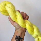Echinocactus - Hand dyed - lace weight yarn - 50g/420m - kid mohair - silk