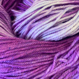 BLACKCURRANT - Hand dyed 4ply/sock yarn 100g/425m superwash merino, nylon blend