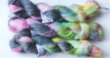 Throw Shapes - Hand dyed - lace weight yarn - 50g/420m - kid mohair - silk