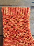 Crochet Pattern - Spessartite Socks