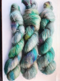 Best Mates  - Hand dyed - lace weight yarn - 50g/420m - kid mohair - silk
