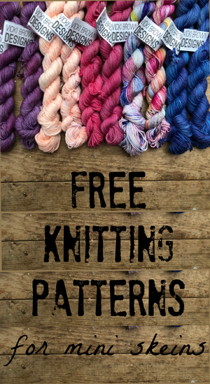 Free Knitting Patterns for Mini Skeins