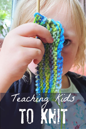 Teaching Kids to Knit