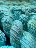 Yarmouth Hippodrome  - Hand dyed - lace weight yarn - 50g/420m - kid mohair - silk