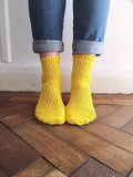 Crochet Pattern - Calendula Socks - PRINT