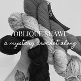 2024 Oblique Shawl Mystery Crochet Along Kit