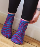 Crochet Pattern - Birgitte Socks - PRINT