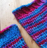 Crochet Pattern - Birgitte Socks - PRINT