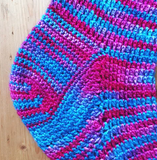 Crochet Pattern - Birgitte Socks
