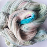 Surfs Up - Hand dyed 4ply/sock yarn 100g/425m superwash merino, nylon blend