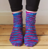 Crochet Pattern - Birgitte Socks