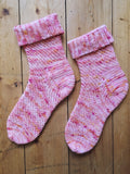 Crochet Pattern - Laverna Socks - PRINT copy