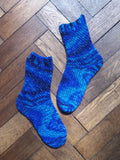 Crochet Pattern - Fallen Leaves Socks - PRINT copy