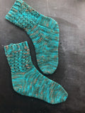 Crochet Pattern - Gaspeite Socks