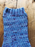 Crochet Pattern - Tanzanite Socks - PRINT