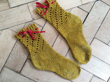 Crochet Pattern - Twirl Socks