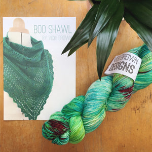 Crochet Pattern - Boo Shawl - PRINT copy