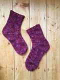 Crochet Pattern - Trillium Socks - PRINT copy