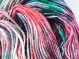 Vintage Christmas - Hand dyed-  DK - yarn - 100g/225m - superwash merino - nylon