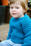 Crochet Pattern - Child's Raglan Sweater