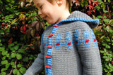 Crochet Pattern - Child's Robot Hoodie
