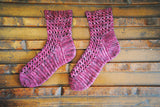 Crochet Pattern - Mulled Wine Socks