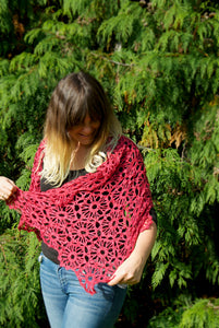 Crochet Pattern - Women's Jolene Shawl