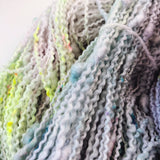 Storms and Rainbows - Hand dyed SLUB 4ply/sock yarn 100g/400m superwash merino, nylon blend