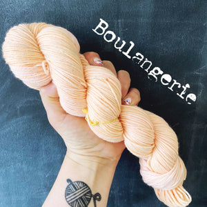 Boulangerie  - Hand dyed DK yarn 100g/225M superwash merino