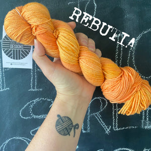 REBUTIA - Hand dyed DK yarn 100g/225M superwash merino