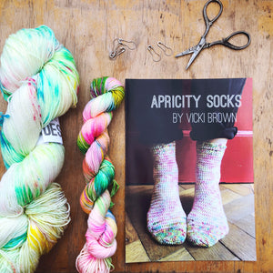 Crochet Pattern - Apricity Socks - PRINT copy