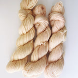Boulangerie - Hand dyed Aran Weight Yarn 100g/166m - organic merino