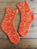 Crochet Pattern - Spessartite Socks