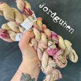 SOCK MINIS - Hand dyed 4ply/sock yarn 20g/85m superwash merino, nylon blend