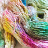 Best Mates - Hand dyed - sock weight yarn - 100g/350m - Kid Silk Fluff