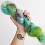 Hendricks - Hand dyed - lace weight yarn - 50g/420m - kid mohair - silk