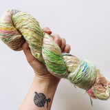 Best Mates - Hand dyed - sock weight yarn - 100g/350m - Kid Silk Fluff